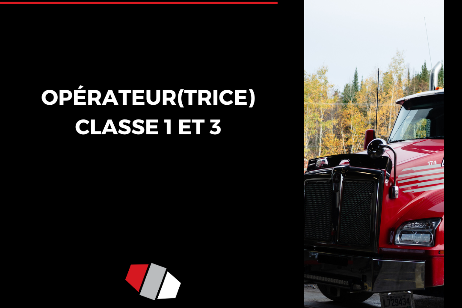 emploi opérateur classe 1 et 3