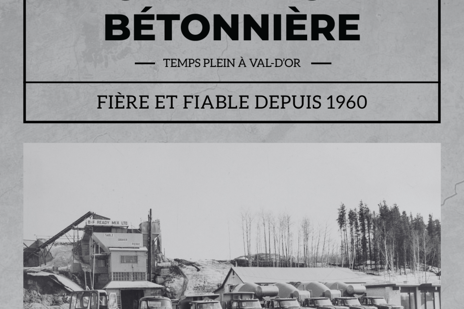 opérateur de bétonnière