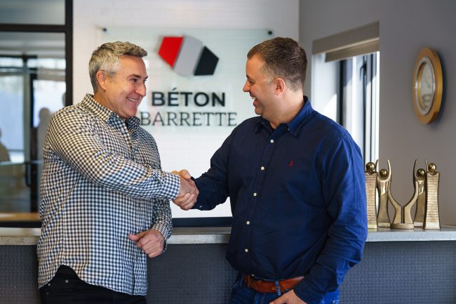 béton barrette acheté par béton Fortin/Norascon en 2026